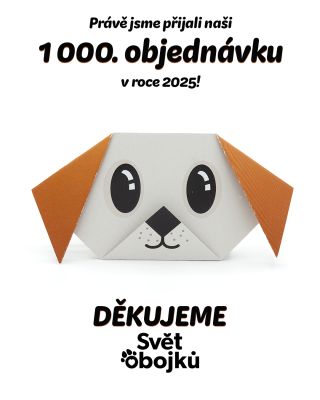 Děkujeme vám! 🐾 Díky každé vaší objednávce můžeme náš e-shop posouvat dál. Pomáháte nám růst, rozšiřovat sortiment a držet...